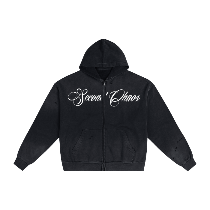 Paradise Washed Zip Hoodie