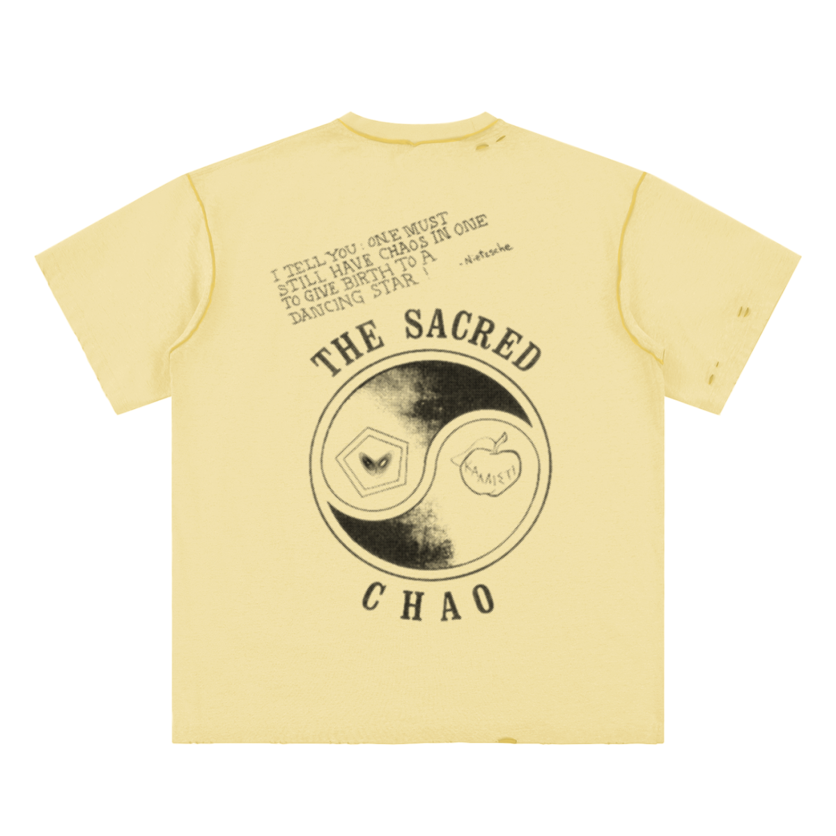 T-shirt réversible Sacred Chao