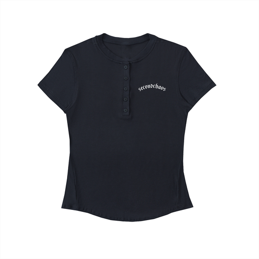 T-shirt moulant Henley Prophecy